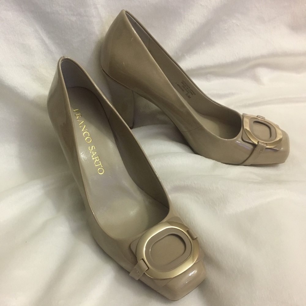 Fire sale!! Franco Sarto Nude Heels
